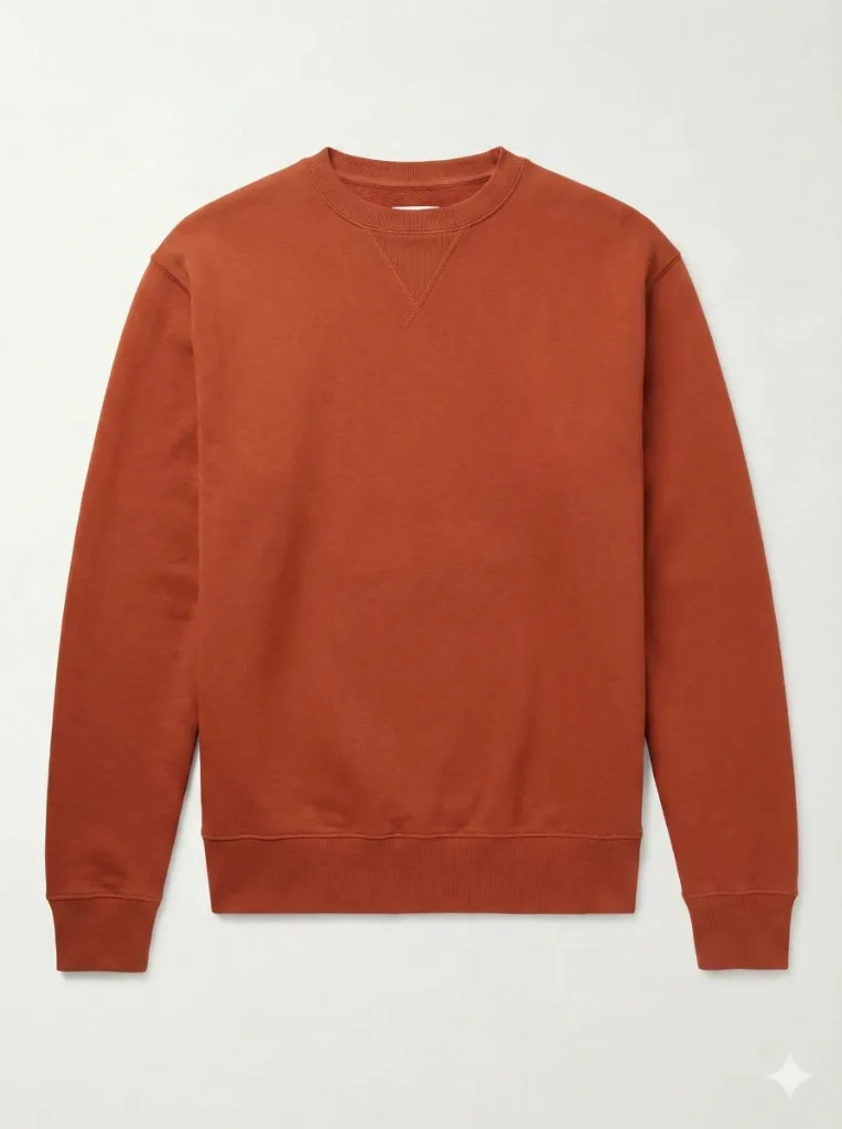 Sweatshirt - Rust Crewneck