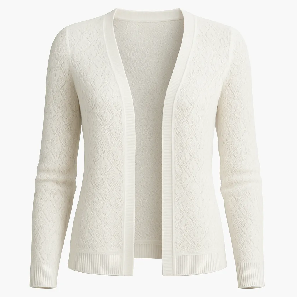Women's Cardigan - White Lace