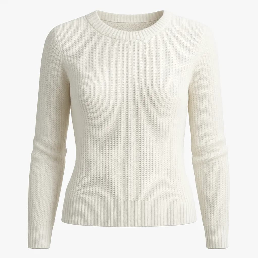 Women's Sweater - White
