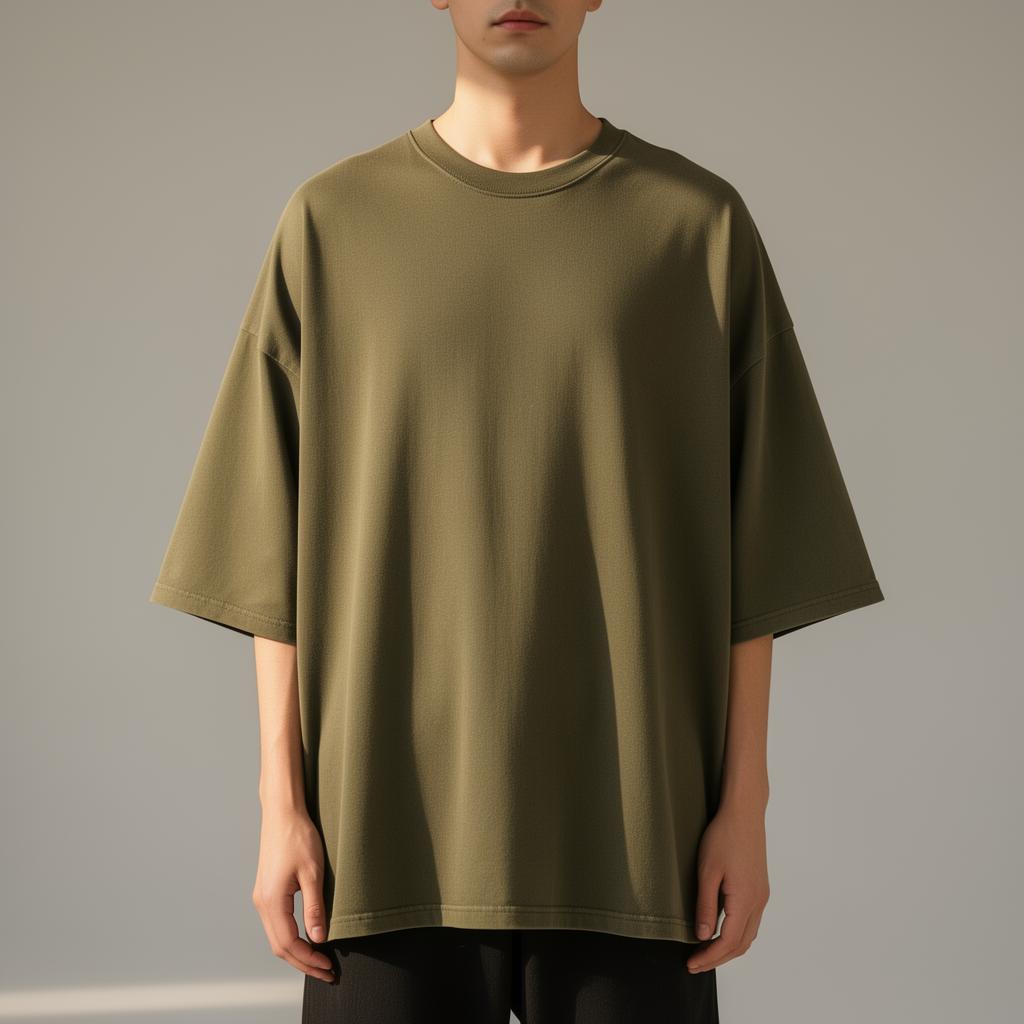 240 GSM Drop Shoulder Tee
