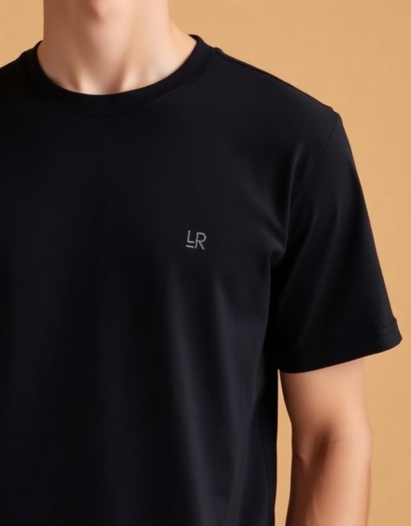 Minimal Embroidery Logo Tee
